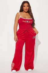 Niner Nation Wide Leg Pant - Red