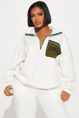Cozy Adventures Jogger Set - Cream