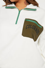 Cozy Adventures Jogger Set - Cream