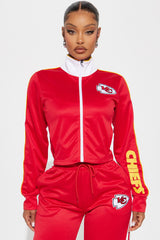 Chiefs Kingdom Zip Up Jacket - Red