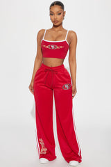 Niner Nation Crop Top - Red