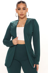 Payin' It Forward Blazer Set - Hunter