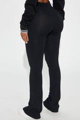 Here To Dominate Raiders Flare Pant - Black