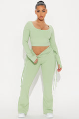 First Position Super Soft Active Pant - Sage