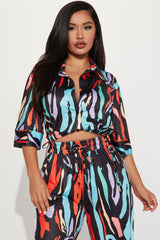 Full Of Color Pant Set - Multi Color