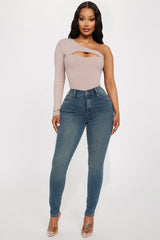 Unfounded Tinted Stretch Skinny Jeans - Medium Wash