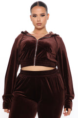 Down To Lounge Pant Set - Brown
