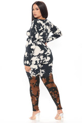 Best Of Both Worlds Legging Set - Black/combo