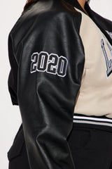 Touchdown Raiders Bomber Jacket - Black