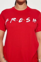 Keepin' It Fresh T-Shirt - Red