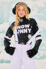 Hit The Summit Ski Overall Pants - White