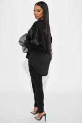 Farrah Pant Set - Black