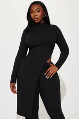 Watch Out For Her Legging Set - Black