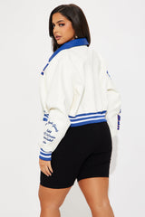 New York Giants Bomber Jacket - Cream