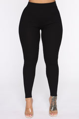 Wrong Way Sweater Pant Set - Black