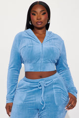 OG Lover Velour Pant Set - Blue