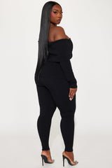 Shaila Snatched Pant Set - Black