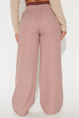 Seek Me Double Waistband Boxer Pant - Brown/combo