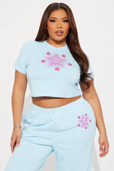 Your Eye Candy Jogger Set - Light Blue