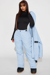 Snow Much Fun Snowboard Pants - Light Blue