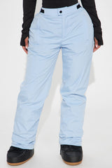 Snow Much Fun Snowboard Pants - Light Blue