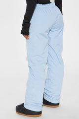 Snow Much Fun Snowboard Pants - Light Blue