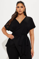 Antonella Pant Set - Black