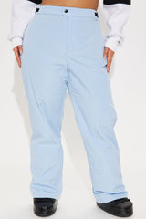Snow Much Fun Snowboard Pants - Light Blue