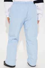 Snow Much Fun Snowboard Pants - Light Blue
