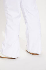 Hit The Summit Ski Overall Pants - White