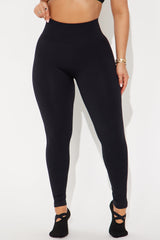 Reach Higher 7/8 Flex Active Legging - Black