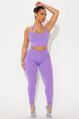 Reach Higher 7/8 Flex Active Legging - Lavender