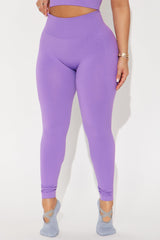 Reach Higher 7/8 Flex Active Legging - Lavender
