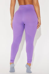 Reach Higher 7/8 Flex Active Legging - Lavender