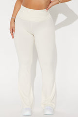 Peaceful Mind Active Yoga Pant - Cream