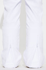 Hit The Summit Ski Overall Pants - White