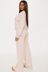 Cozy N Chill Pant Set - Pink