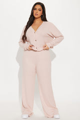 Cozy N Chill Pant Set - Pink
