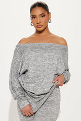 Cassandra Cozy Legging Set - Grey