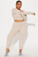 Extend Super Soft Active Capri Legging - Light Taupe
