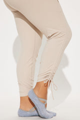 Extend Super Soft Active Capri Legging - Light Taupe