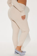 Extend Super Soft Active Capri Legging - Light Taupe