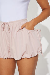 Staying Cutesy Bubble Short - Blush