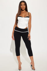 A New Direction Capri Legging - Black