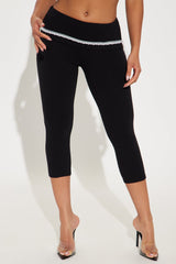 A New Direction Capri Legging - Black