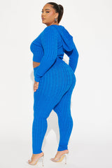 Rylee Sweater Legging Set - Royal