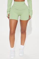 Glow Super Soft Active Short - Sage
