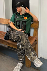 Had You Fooled Tree Camo Pant - Olive/combo