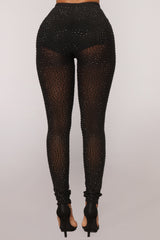 Lead By Example Rhinestone Set - Black