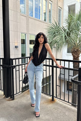Be Authentic Slouchy Stretch Straight Leg Jeans - Vintage Wash
